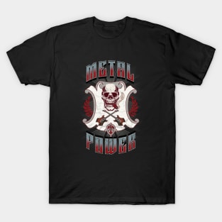 Metal Power Heavy Metal Music T-Shirt